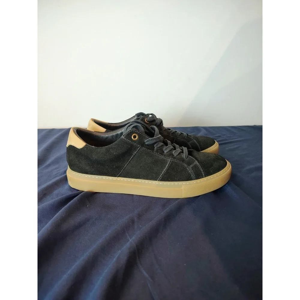 Greats Brooklyn The Royale 2.0 Black Suede Sneakers, Men's 9